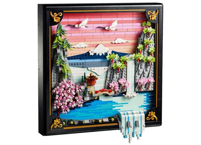 Japanese Cherry Blossom Landscape