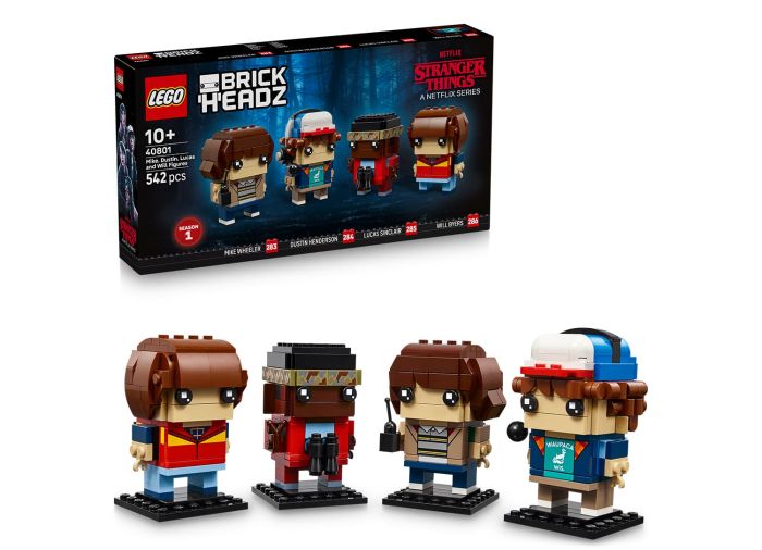 Mike, Dustin, Lucas and Will Figures