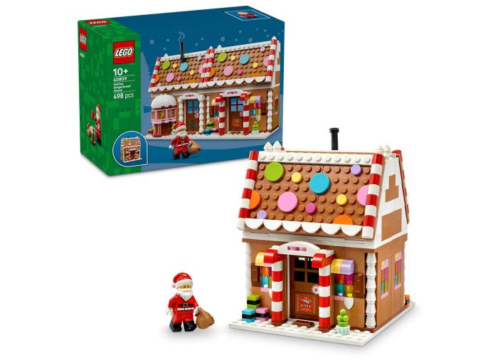 Festive Gingerbread House