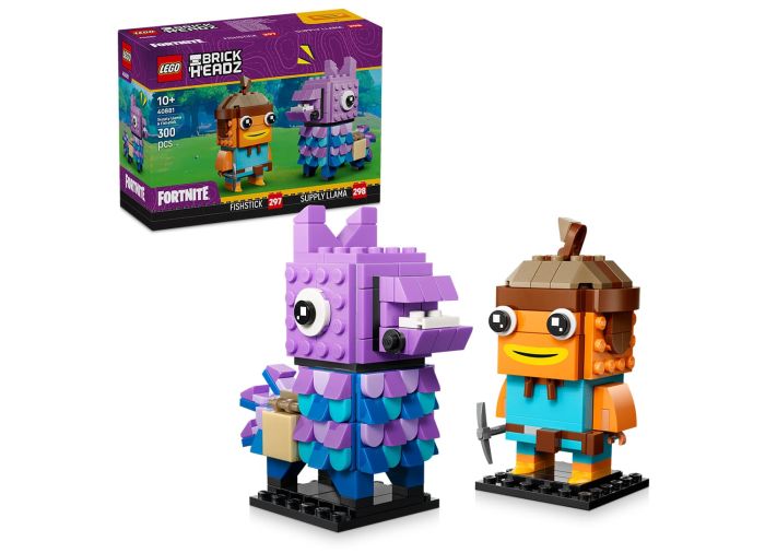 Supply Llama & Fishstick Figures