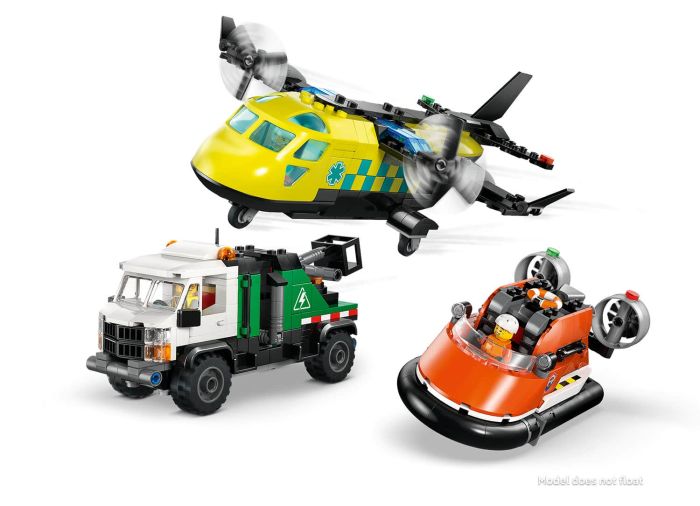 Airplane, Service Truck & Hovercraft Remix