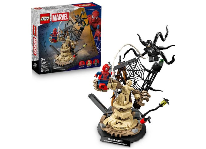 Epic Battle: Spider-Man vs. Sandman