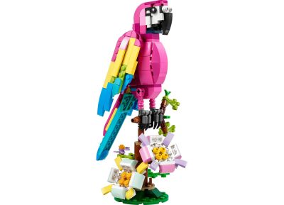 Exotic Pink Parrot