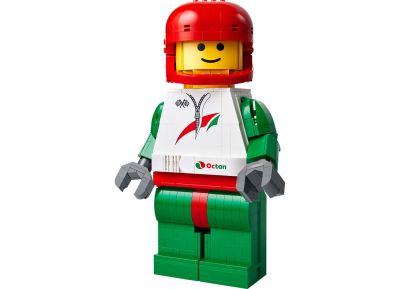 Up-Scaled Racing Driver Minifigure