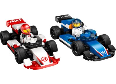 F1® Williams Racing & Haas F1® Race Cars