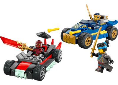 Rogue vs. Drix Race Car Duel