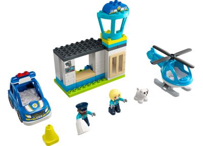 Police Station & Helicopter