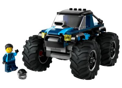 Blue Monster Truck