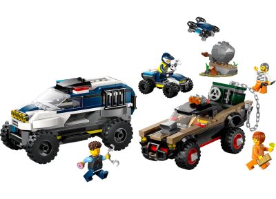 Off-Road Police Car Chase