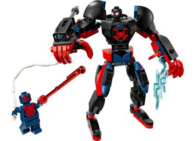 Miles Morales Mech vs. Spider-Man 2099
