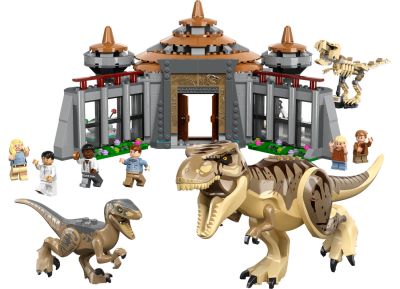 Visitor Center: T. rex & Raptor Attack